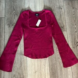 Maeve Fuchsia Long Sleeve Top